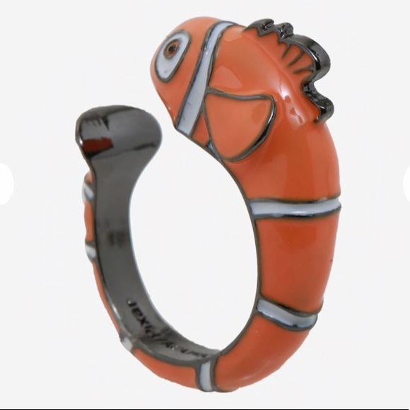 LOUNGEFLY DISNEY PIXAR Finding Nemo CROSSBODY BAG & NEMO WRAP RING! Cute Animals - Picture 7 of 9